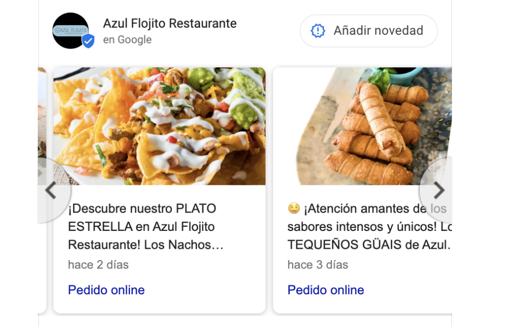 Posts con Contenido SEO Local Optimizado para Restaurantes en Google Business Profile 