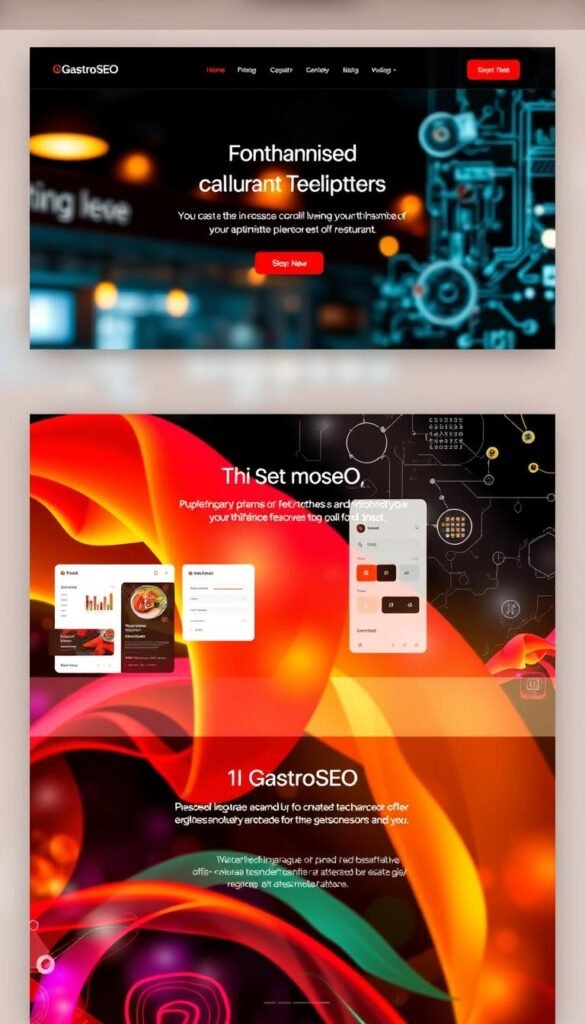 diseño web responsive para restaurantes